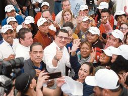 Durante el evento, “Chema” Martínez destacó que busca construir un movimiento que permita alcanzar el bienestar y la pacificación de Jalisco. ESPECIAL