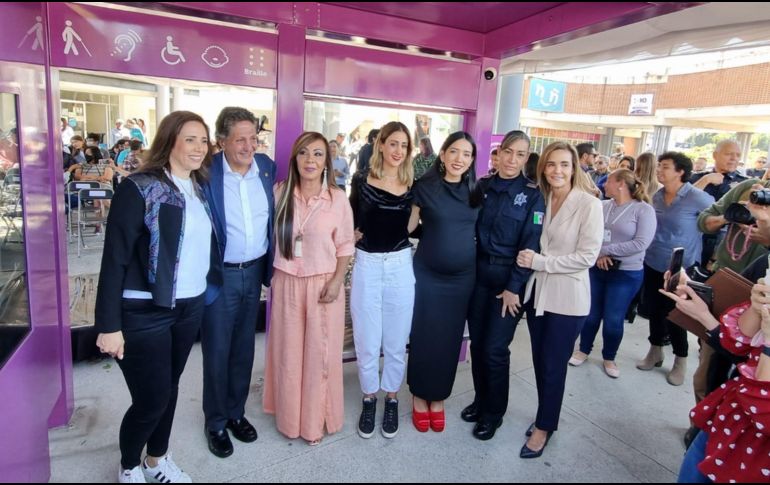 En el evento, autoridades zapopanas destacaron que la violencia en contra de las mujeres es un problema social que requiere de la atención de todos. EL INFORMADOR/E. Gómez