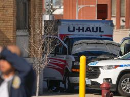 El chofer del camión fue detenido; al parecer padece una enfermedad mental. AP