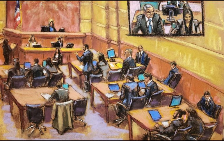 Los 12 miembros del jurado fueron elegidos tras varios días de cuestionamientos en la corte. ESPECIAL