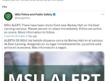 La universidad pidió a los estudiantes que se escondieran. ESPECIAL