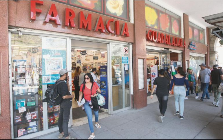 Las Farmacias Guadalajara son una empresa nacida en pleno corazón de la ciudad. EL INFORMADOR/ A. Camacho