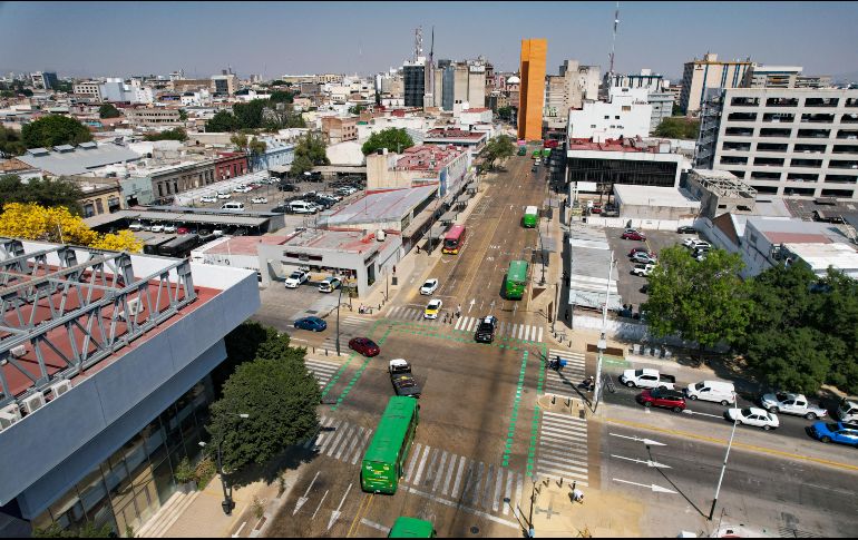 En la extensión del paseo Alcalde destaca la escultura El Palomar. EL INFORMADOR/A. Navarro