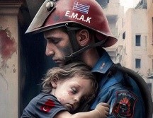 Se utiliza una imagen generada por IA para solicitar donaciones. Panagiotis Kotridis