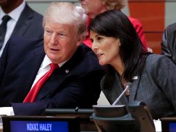 El anuncio, en video, significa un viraje para Nikki Haley, exfuncionaria del gobierno de Trump. AP/ARCHIVO