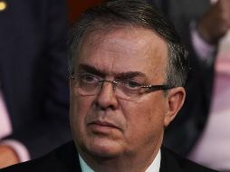 El canciller Marcelo Ebrard detalló cómo van los trabajos de ayuda en Turquía y Siria por parte de México. AP/. Ugarte