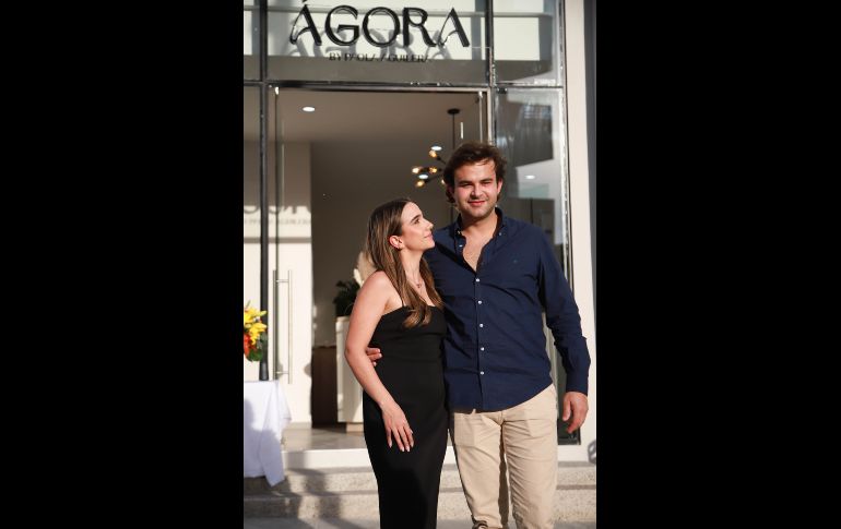 Paola Aguilera y Erick Gutiérrez. GENTE BIEN JALISCO/Tony Martínez