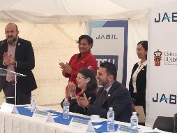 La UdeG y la empresa Jabil Inc. inauguraron el curso del programa de estudios en Técnico Superior Universitario en Electrónica y Pruebas. EL INFORMADOR/ ALONSO CAMACHO