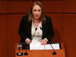 La ministra de la Suprema Corte de Justicia de la Nación (SCJN), Yasmín Esquivel, está acusada de plagio en su tesis de la UNAM. ARCHIVO