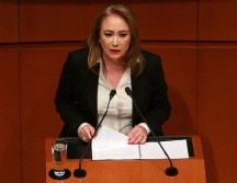 La ministra de la Suprema Corte de Justicia de la Nación (SCJN), Yasmín Esquivel, está acusada de plagio en su tesis de la UNAM. ARCHIVO
