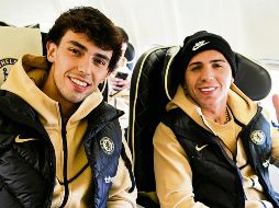 Joao Félix (izq.) y Enzo Fernández son dos de las contrataciones más importantes del Chelsea este invierno. ESPECIAL/Cjelsea FC