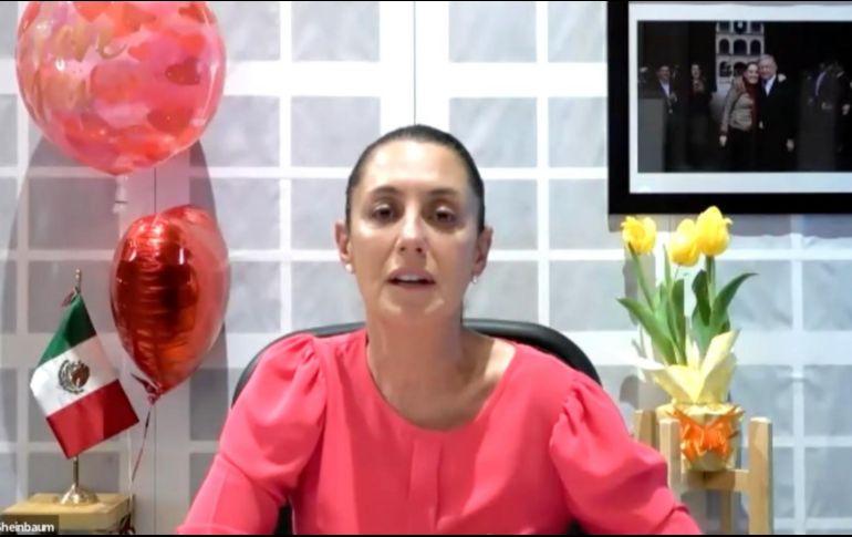 Claudia Sheinbaum Pardo agradeció a la comunidad mexicana en el exterior su compromiso con México. ESPECIAL