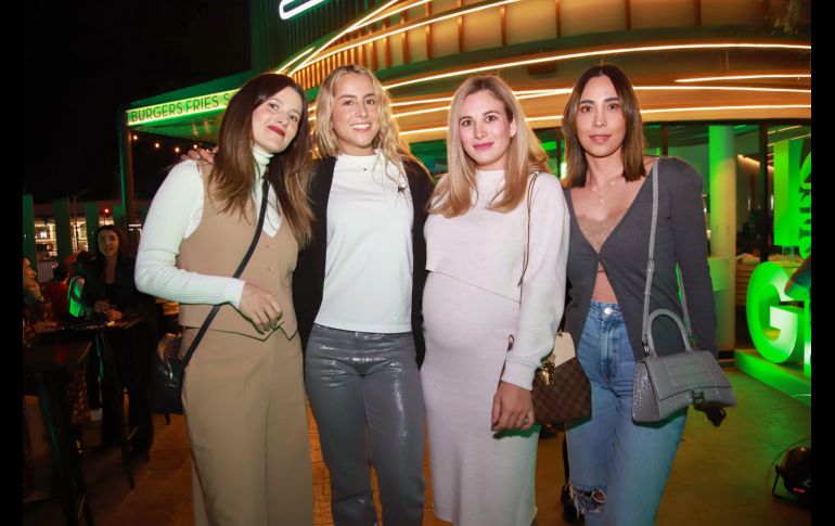 Fernanda Ibarra, Ana Pau Ruiz, Fabiola Berenguer y Maritza López. GENTE BIEN JALISCO/Antonio Martínez