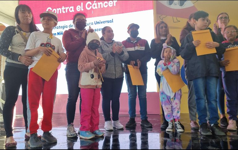 En el marco del Día Internacional del Cáncer Infantil, el Gobierno de Jalisco realizó un encuentro con familias de menores con la enfermedad. EL INFORMADOR/C. Zepeda