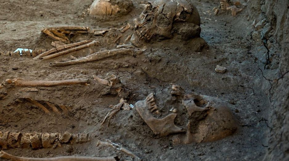 Fueron encontrados restos óseos de 21 personas en el Bosque de Chapultepec. Twitter/@cultura_mx