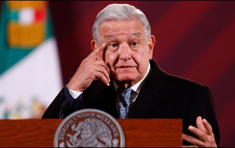 López Obrador afirmó que ya se demostró que esos recursos son producto del fraude. EFE / ARCHIVO