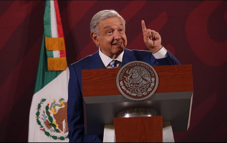 López Obrador señaló que además de la compra de la marca se adquirirán otros bienes de Mexicana con el acuerdo. SUN/D. Sánchez