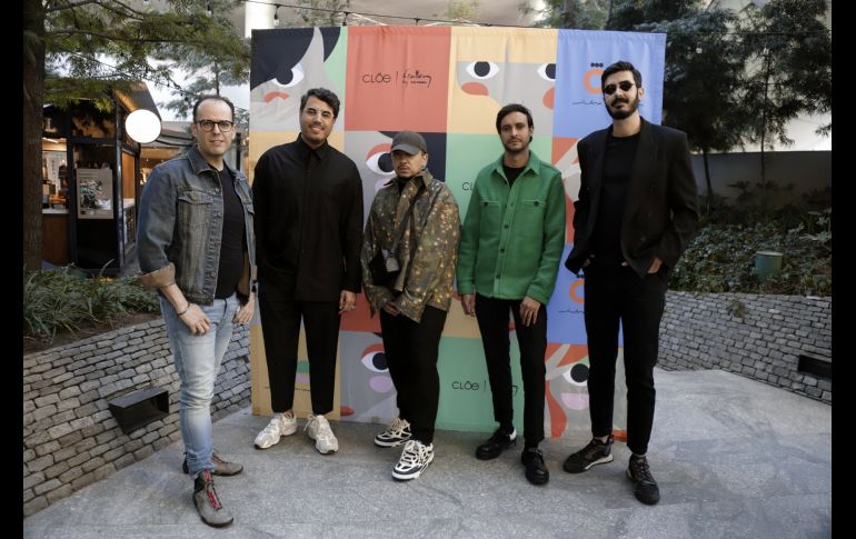 Fer Quirarte, Claudio Limón, Ricardo Luévanos, Alex Siordia y Juan Carlos López. GENTE BIEN JALISCO/Claudio Jimeno