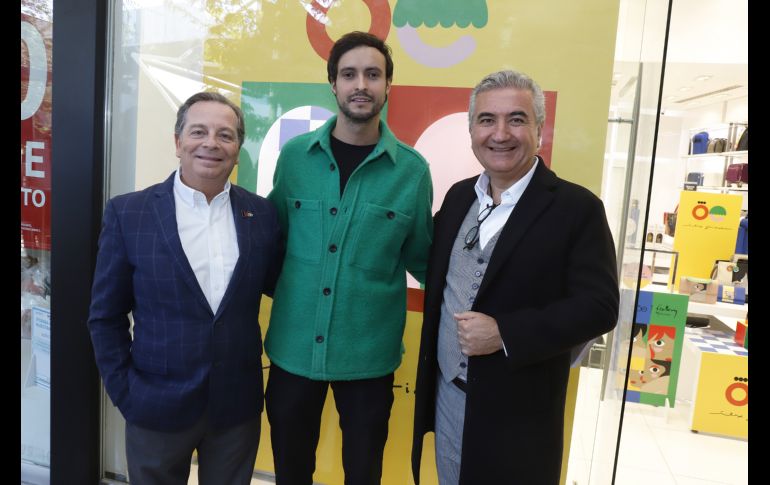 Paco Jiménez, Alex Siordia y Carlos Ruiz Velasco. GENTE BIEN JALISCO/Claudio Jimeno