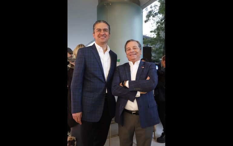 Edgar Lili y Paco Jiménez. GENTE BIEN JALISCO/Claudio Jimeno