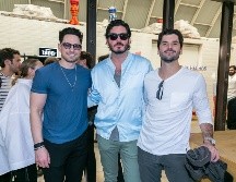 Chino Gómez, César Bastidas y Fofo Reynoso. GENTE BIEN JALISCO/Jorge Soltero