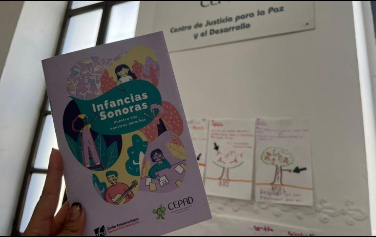 En su primera edición, el fanzine “Infancias sonoras: nuestra voz, nuestros derechos”  tuvo una impresión de 100 ejemplares. EL INFORMADOR/P. Mendoza
