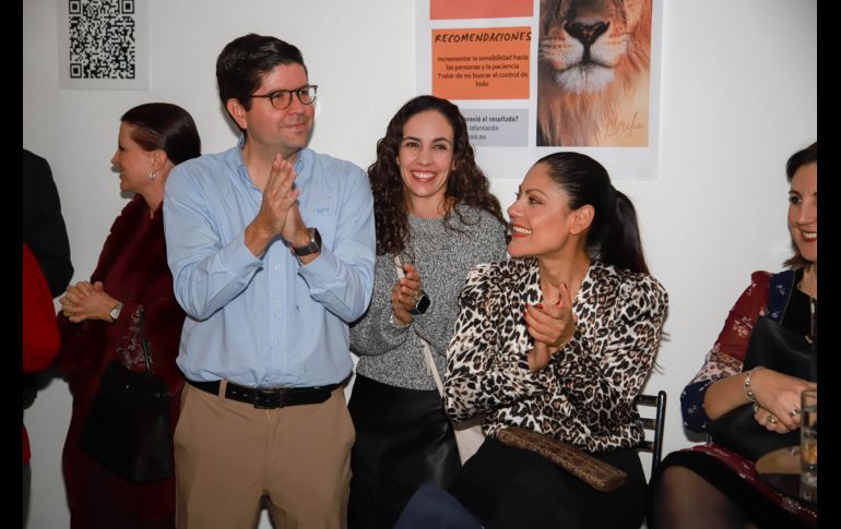 Ramón Becerra, Marlene Andere y Liz Aldana. GENTE BIEN JALISCO/Tony Martínez