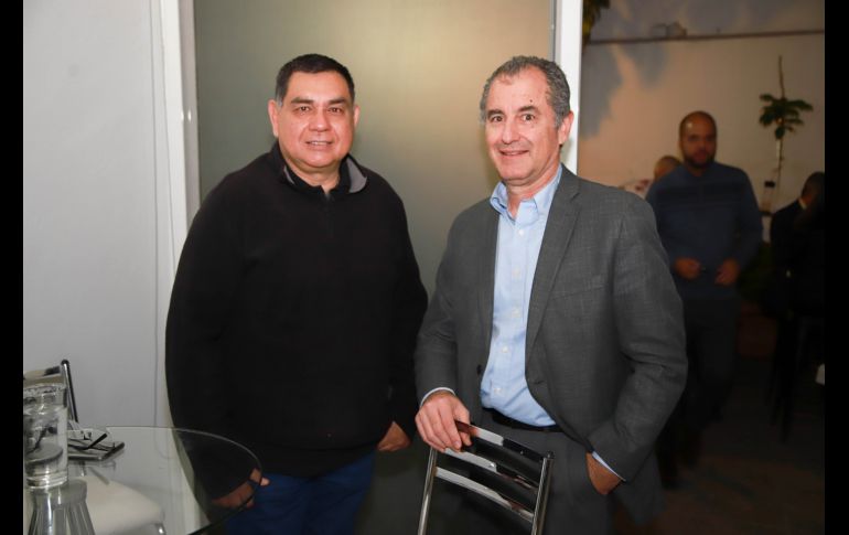 Arturo Celada y Carlos Torres. GENTE BIEN JALISCO/Tony Martínez