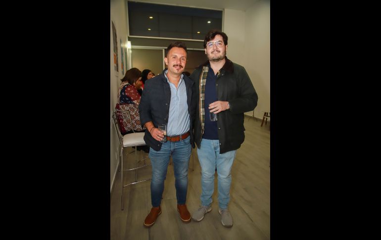 Roberto Valdivia y Alexander Przybylski. GENTE BIEN JALISCO/Tony Martínez