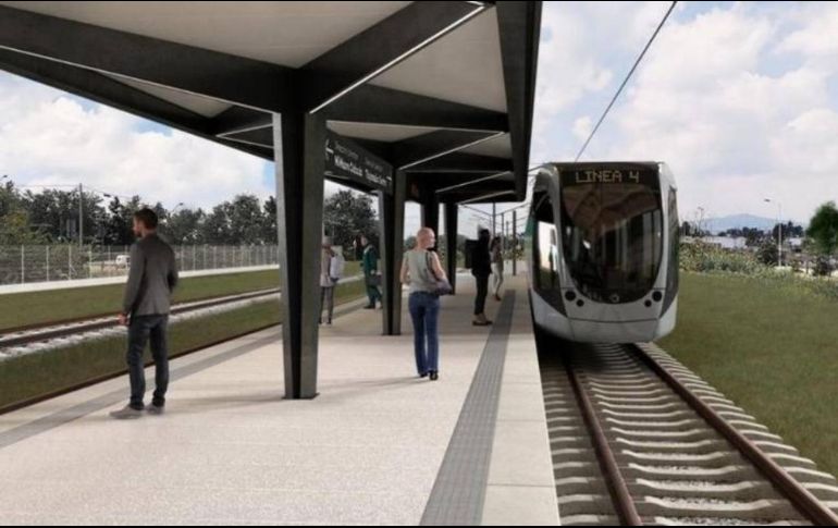 La Línea 4 del Tren Ligero tendrá ocho estaciones. ESPECIAL