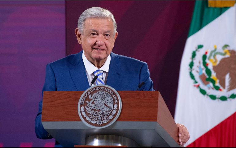 López Obrador señaló que es imposible que las agencias antidrogas no estuvieran enteradas sobre las operaciones de García Luna. EFE/Presidencia de México