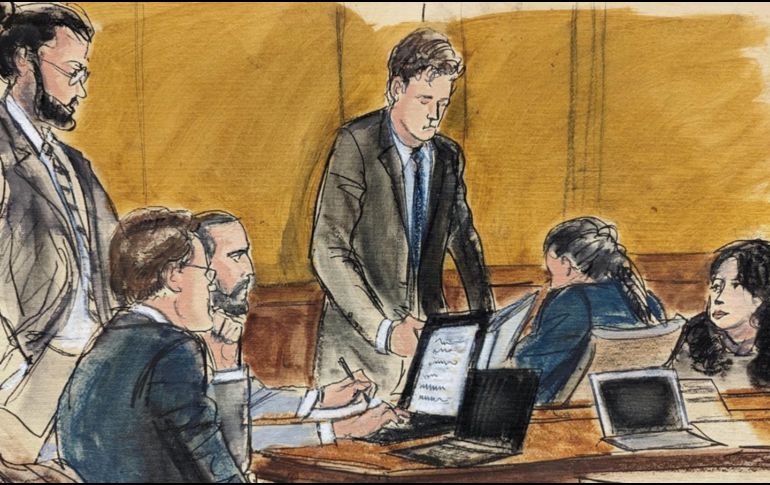 García Luna, de 54 años, se enfrenta a cuatro acusaciones de narcotráfico en Estados Unidos. AP