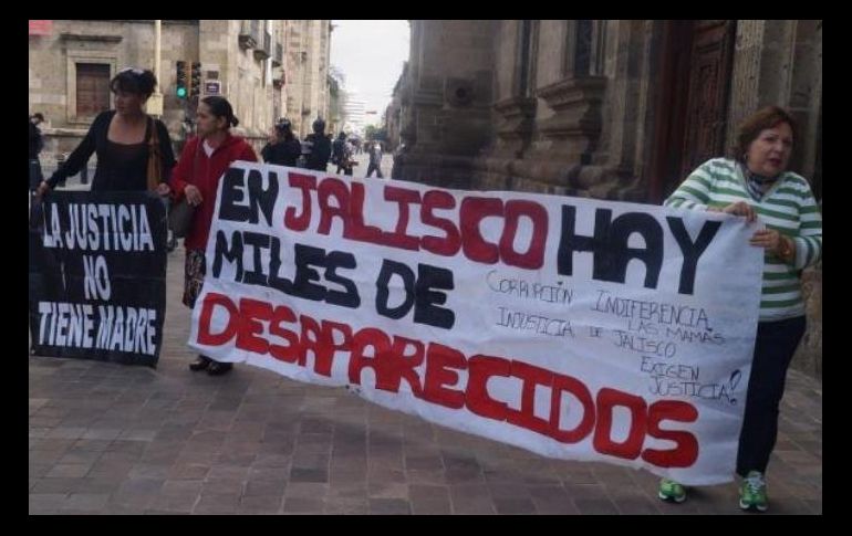 En Jalisco hay más de 15 mil desaparecidos. ESPECIAL