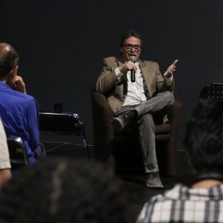 Diego Petersen y Guillermo Sheridan hablan de periodismo y literatura en el ITESO