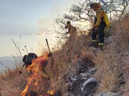 Hasta el momento seguían las labores para tratar de sofocar las llamas. ESPECIAL
