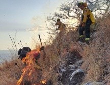 Hasta el momento seguían las labores para tratar de sofocar las llamas. ESPECIAL
