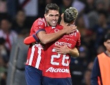 Daniel Ríos anotó su primer gol con la casaca de Chivas. IMAGO7/ Etzel Espinosa