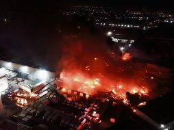 No se reportan lesionados por el inciendio. Imagen INCENDIO