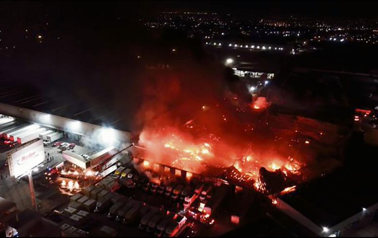 No se reportan lesionados por el inciendio. Imagen INCENDIO