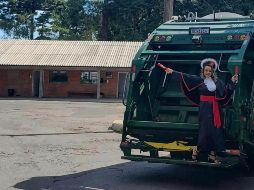 Lindiane Godoi, quien es madre de dos hijos, de siete y 17 años, trabajó cerca de 10 años para Codeca en donde se desempeñó como recolectora. FACEBOOK/Codeca