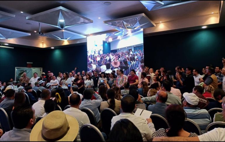 Desde estados del norte hasta el sur estuvieron apoyando a Sheinbaum con canciones regionales, bailes típicos y pancartas que mostraron el abanico cultural, la diversidad y la pluralidad que logra concentrar el proyecto. CORTESÍA