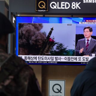 Corea del Norte lanza dos misiles de corto alcance al mar de Japón