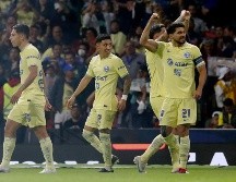 Leonardo Suárez y Diego Valdés anotaron para el conjunto de Coapa. EFE/Mario Guzmán