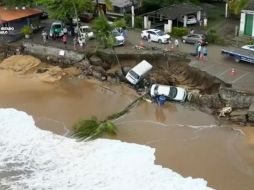 Las precipitaciones en Sao Paulo han superado los 60 centímetros en un día, una de las mayores cantidades jamás registradas en Brasil en un periodo tan corto. AP/Sao Paulo Government