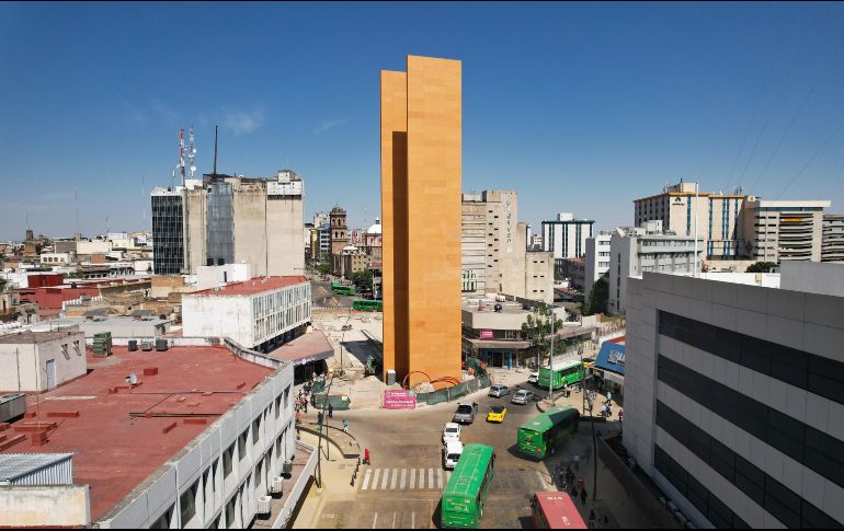 “El Palomar” se ubica en una plazoleta que abarca una extensión de cinco mil 750 metros cuadrados en el Centro de Guadalajara. EL INFROMADOR/ ARTURO NAVARRO