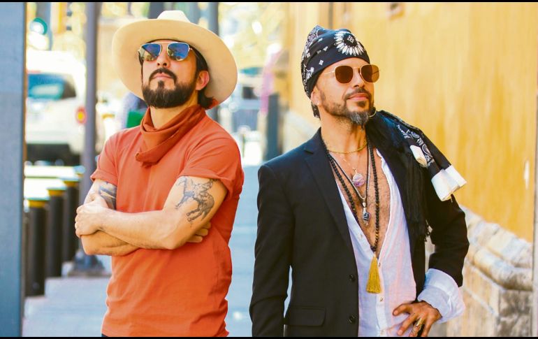 Chemin Santillanes y Jaffo Lara detallaron los secretos del próximo disco de Fanko, “Diamantes y Dragones”. EL INFORMADOR/ A. Navarro