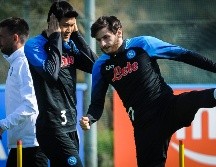 El georgiano Khvicha Kvaratskhelia ha sido el jugador sensación del Napoli esta temporada. EFE/C. Abbate