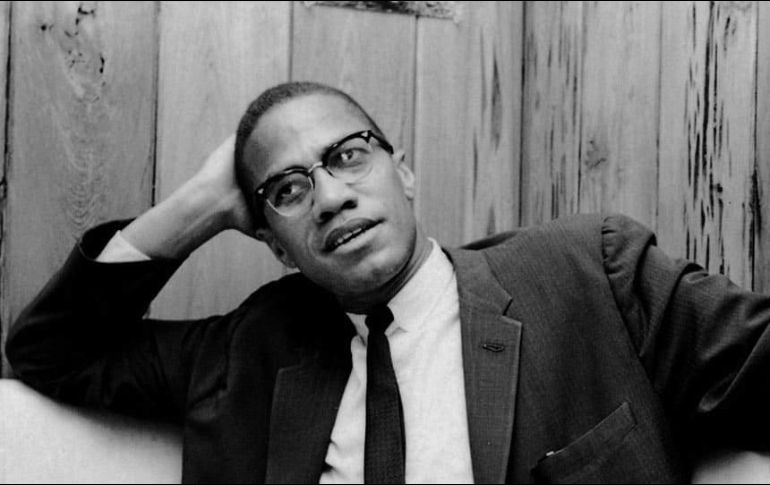Malcom X, defensor de los derechos de los afroestadounidenses. ESPECIAL/ CNDH