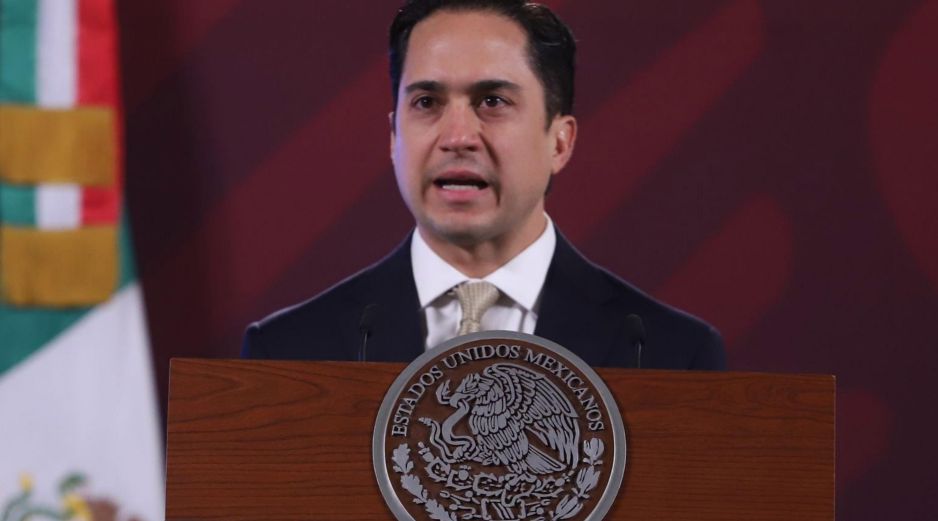 Jorge Mendoza Sánchez, director general d Banobras, dijo que se entregan más recursos al Gobierno de México para obras prioritarias en los estados. SUN / B. Fregoso