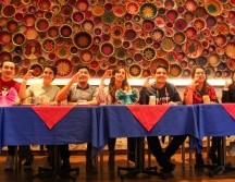 Durante rueda prensa, los jóvenes que encabezaron este movimiento declararon que utilizaron las redes sociales para expandir dichos eventos en todo el país, pues reconocen que una mujer pueda ser la próxima presidenta. CORTESÍA